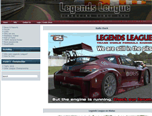 Tablet Screenshot of legends-league.com